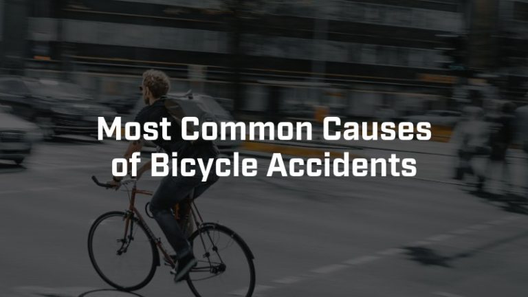 Most Common Causes Of Bicycle Accidents