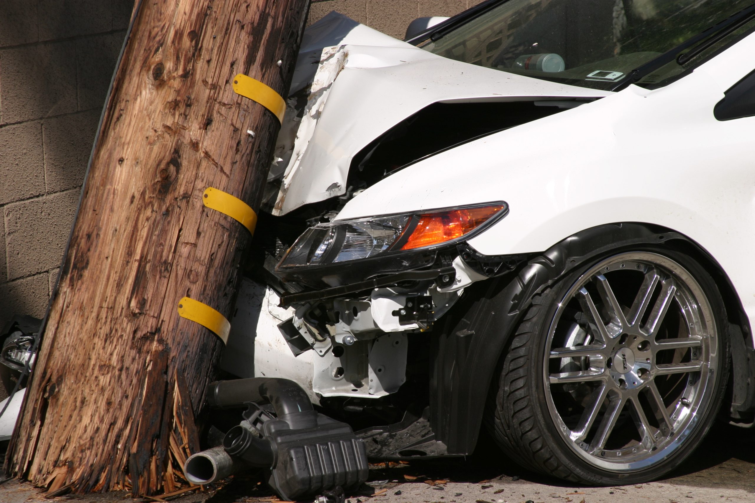 What is a fixed object accident?