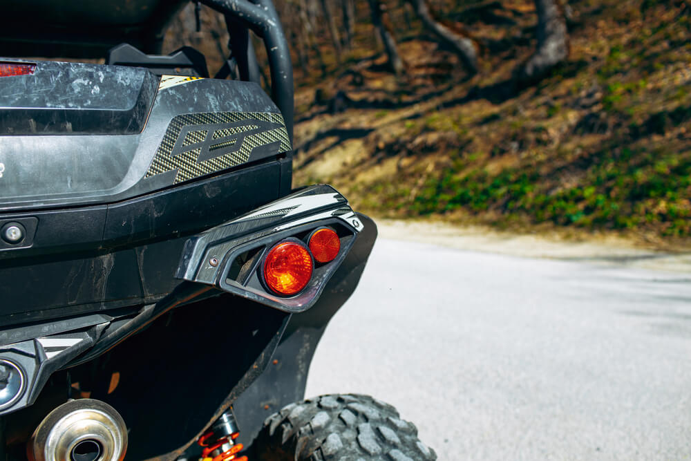 Can you drive an ATV on the road?