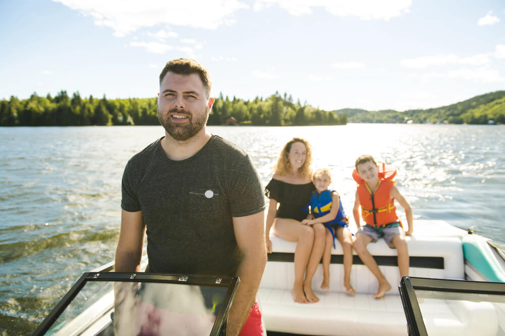 You do not need a boating license if you are renting a boat in California.