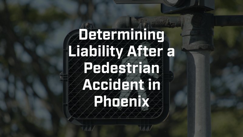 Phoenix, AZ Pedestrian Accident Lawyer