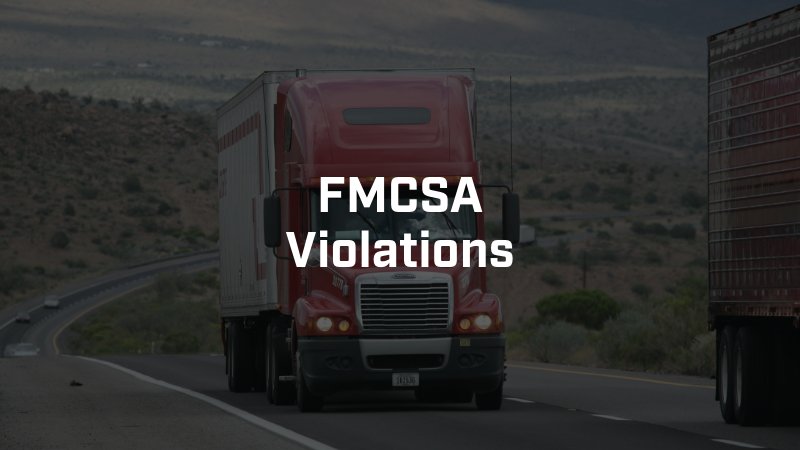 FMCSA Violations