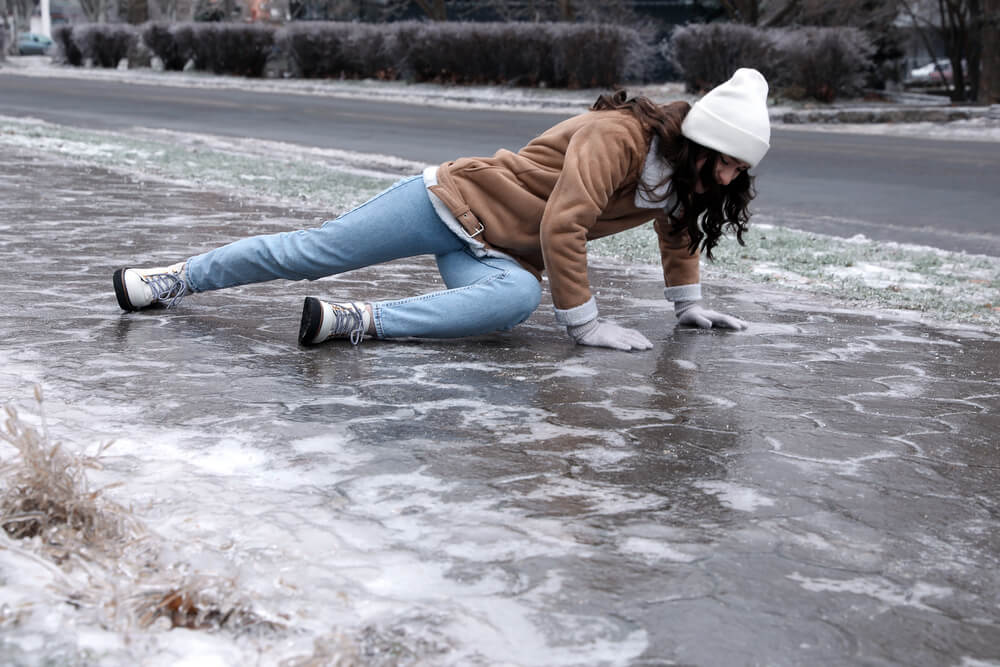 Who is liable in a slip and fall accident?