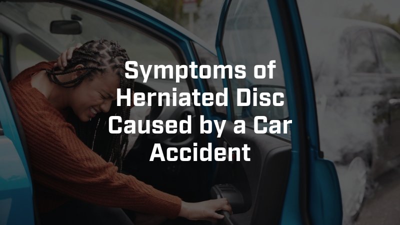 herniated disc from car accident in Phoenix